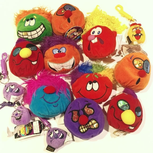 SILLY SLAMMERS OG Set 14 Rare Vintage Stuffed Toys